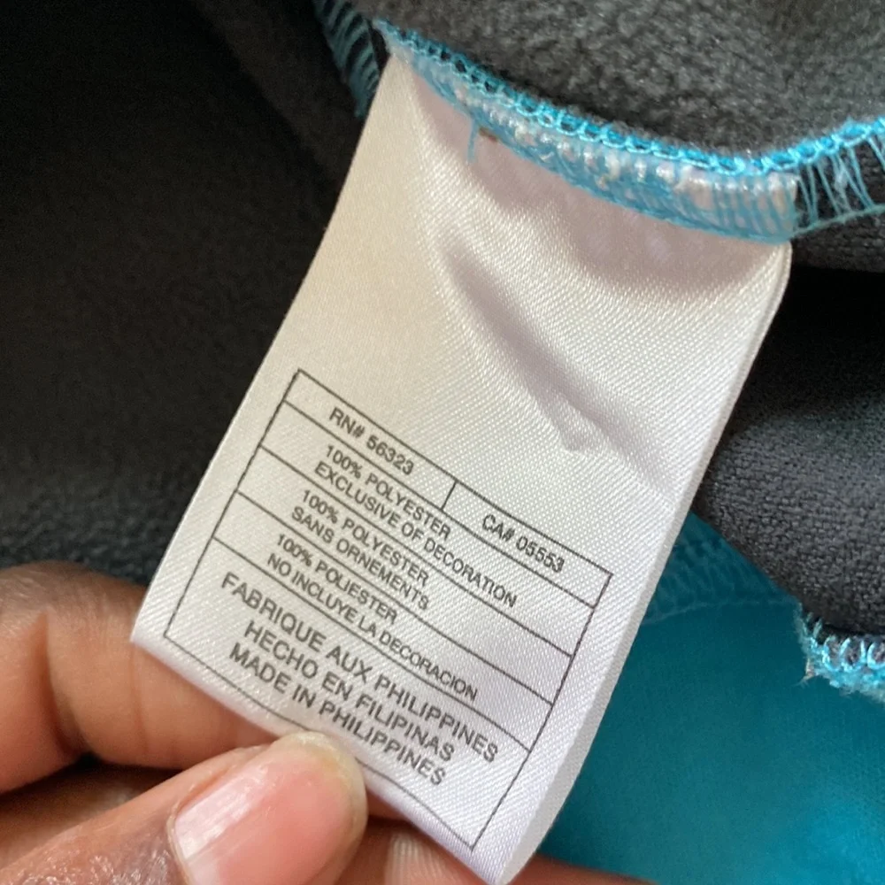 Nike Teal Presto Quarter Zip Pullover SIZE L Athletic Fleece Mock Neck